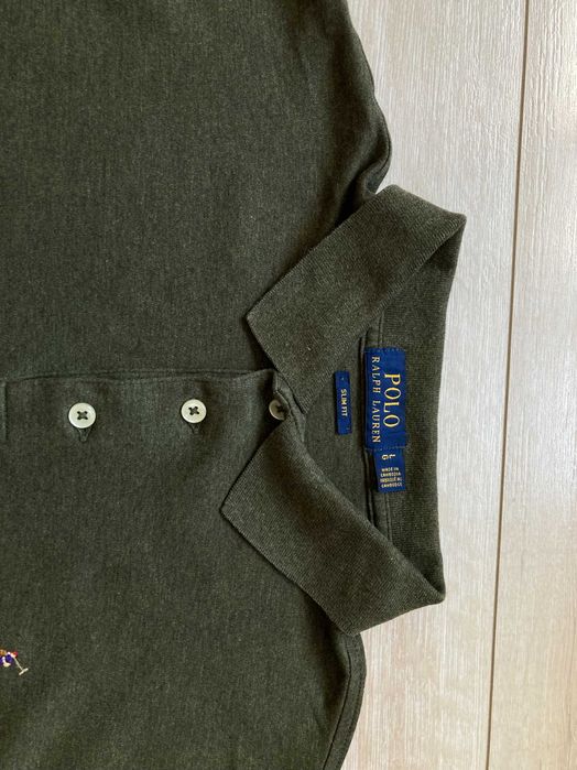 POLO By Ralph Lauren мъжка поло блуза фланела размер L Slim Fit
