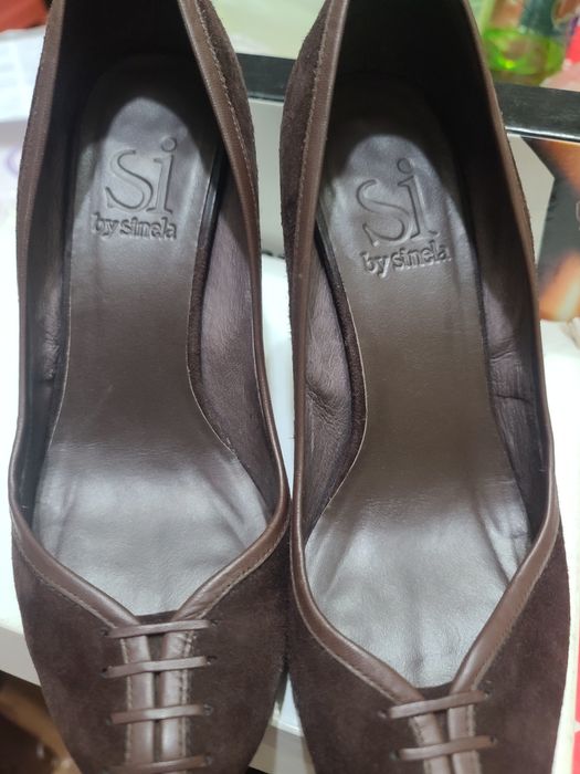 Туфли женские натуральная замша