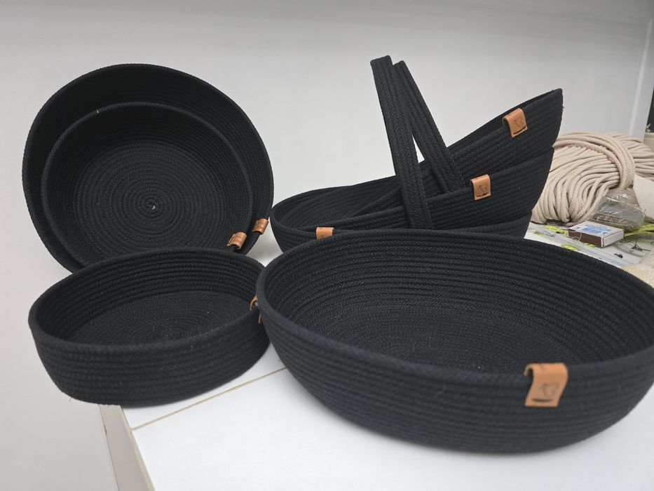 Корзинки макраме для клубники