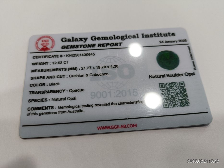 Vind pandantiv din aur 14kt cu opal