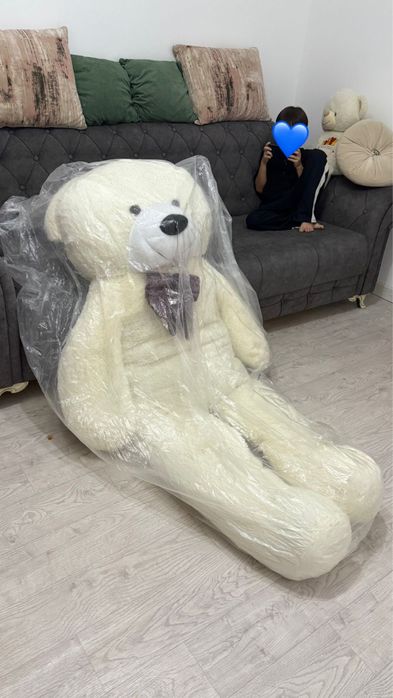 Мишка 2метр новый в пакете