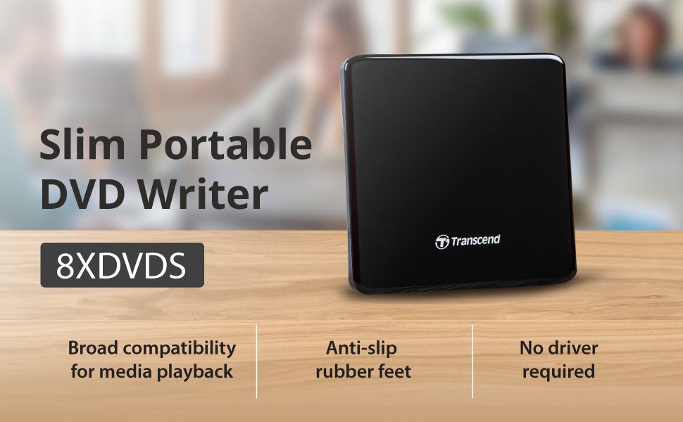 Оптический привод Transcend 8X Portable DVD (дисковод)