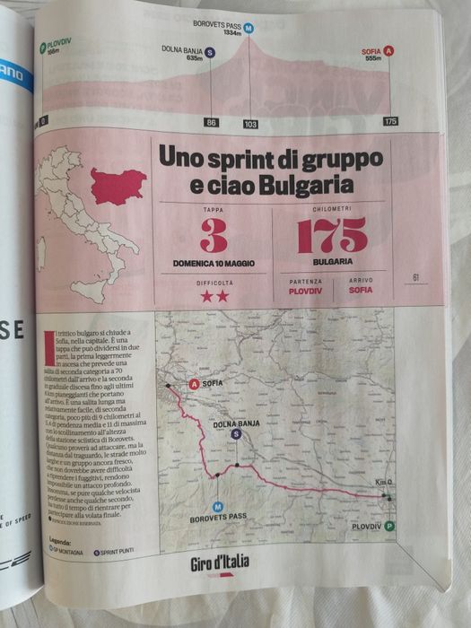 Колекционерско списание за Giro d italia 2026