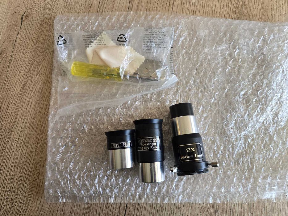 Нютонов рефлекторен телескоп levenhuk skyline plus 80s