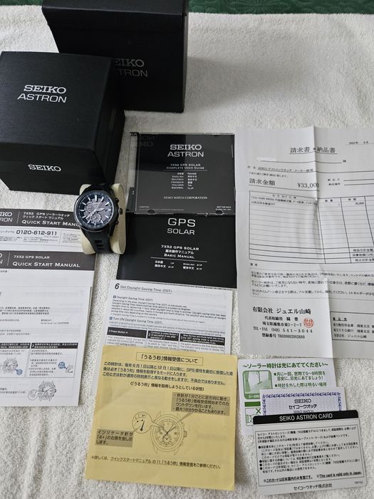 Seiko Astron 47 mm
