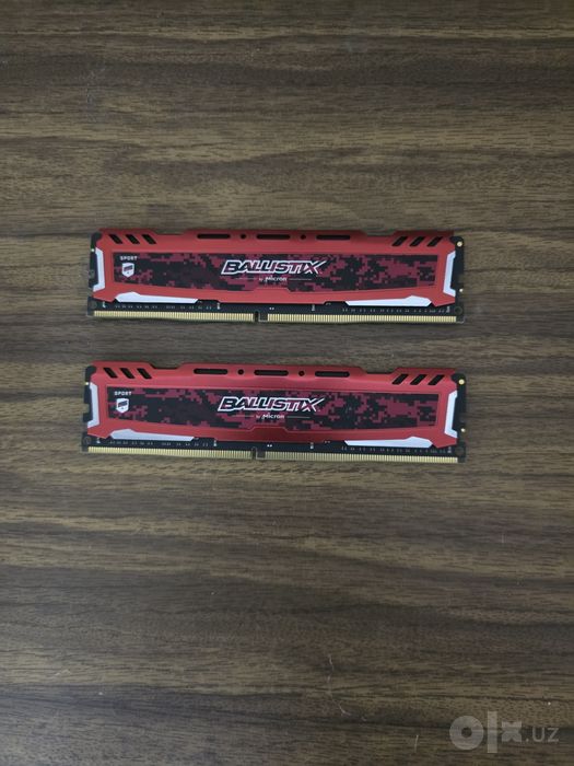 Оперативки BALLISTIX Micron (2x16) 3000Mhz