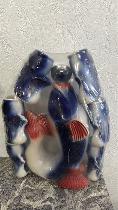 Графин со стаканами Рыбки