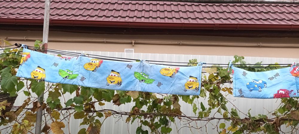 **Disney Cars | Aparatori  Protectie laterala patut bebe | 175 x 28 cm