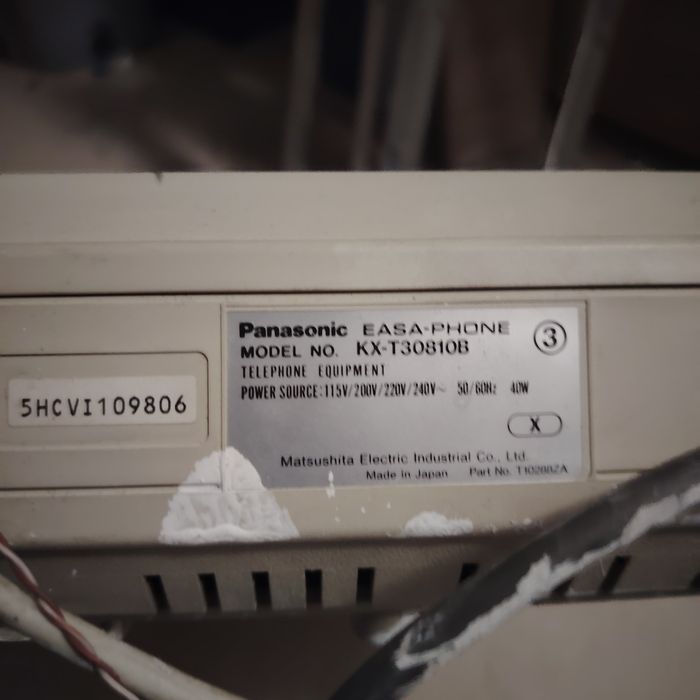 Panasonic KX-T30810 EASA-PHONE 308 — мини-АТС