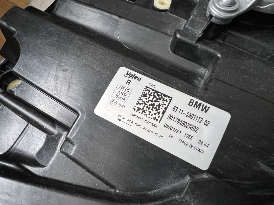 Vand faruri bmw x1 F48 Led Lci