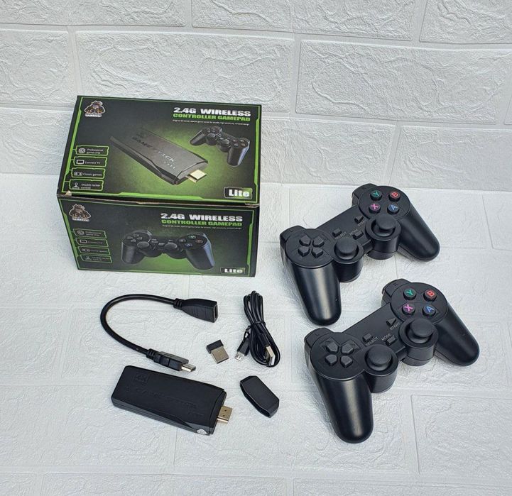 Беспроводная игровая консоль Retro Came Stick Lite M8 64Gb для телевиз