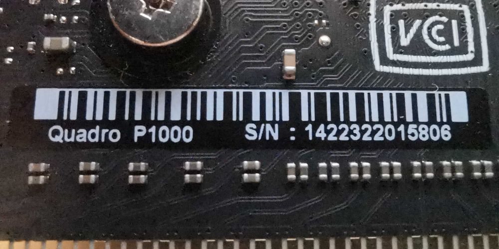 видеокарта Nvidia Quadro P1000 4Gb DDR5 with low profile bracket