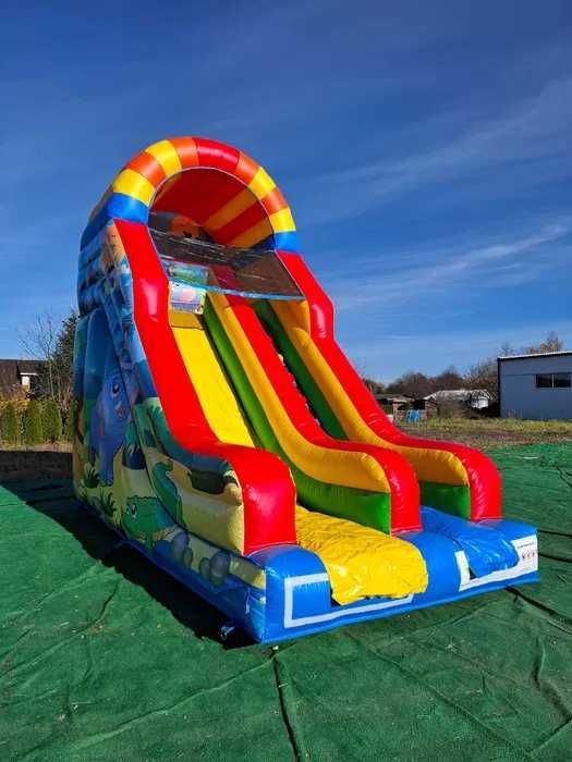 Tobogan gonflabil | Castel gonflabil | Loc de joacă gonflabil | Cursă cu obstacole +48 515 534 373 (WhatsApp)