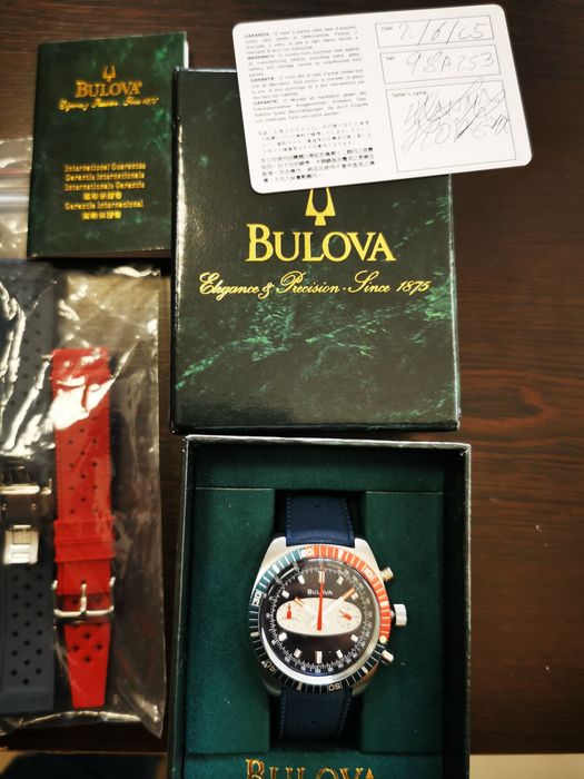 Bulova surfboard chronograph quartz