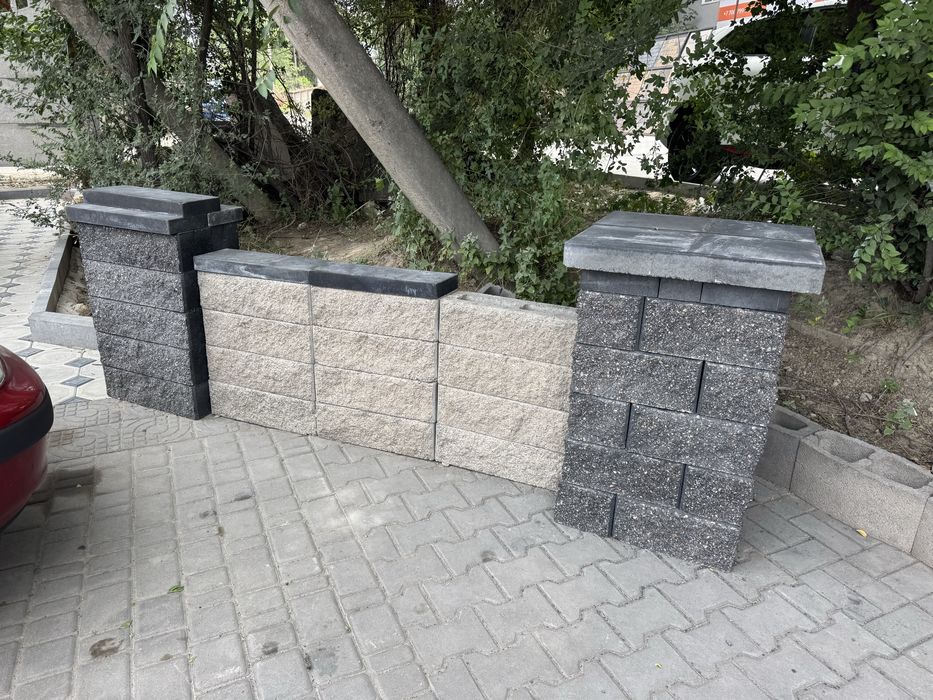 Брусчатка  кирпичик бордюр поребрик
