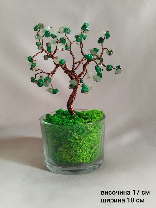 Ръчно изработени дръвчета бонсай от тел