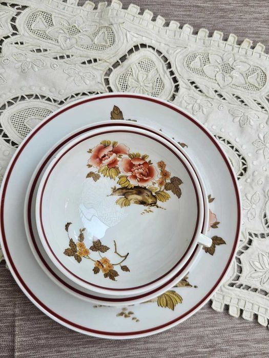 Порцеланов сервиз за чай/кафе на Johann Seltmann с азиатски мотиви