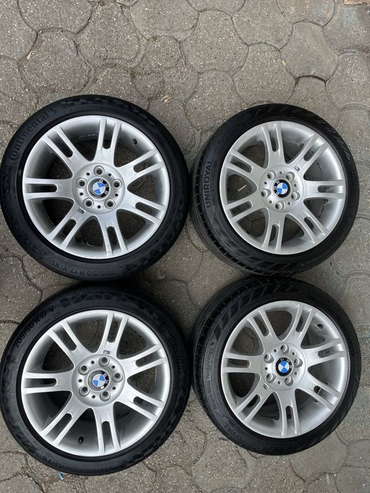 Jante aliaj 5x120mm, anvelope vara 205/50 R17, 225/45 R17 BMW E81, E87, F20, E46 E36
