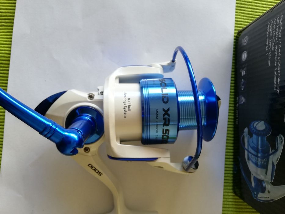 Mulinete Spinning greu Aquantic Solid XR 5000