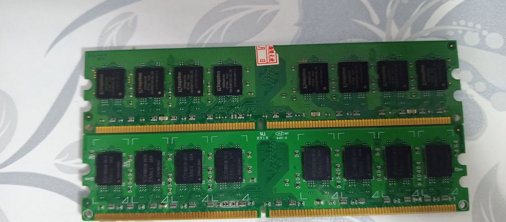 Ddr2 1 gb lik operativkalar 2dona