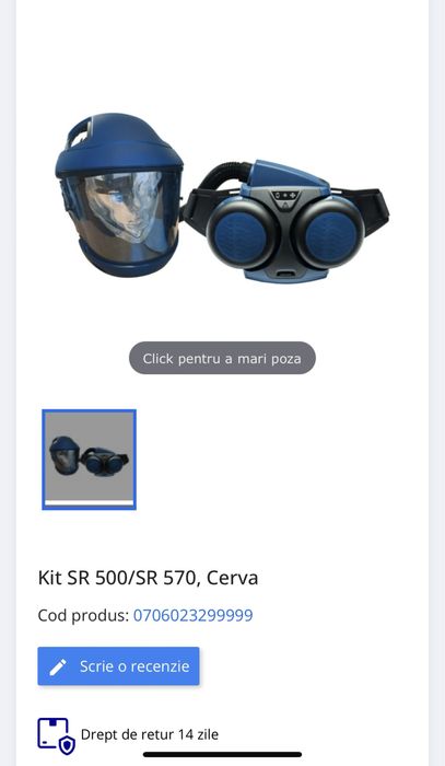 Vand Kit cu ventilator pentru particule si gaze
