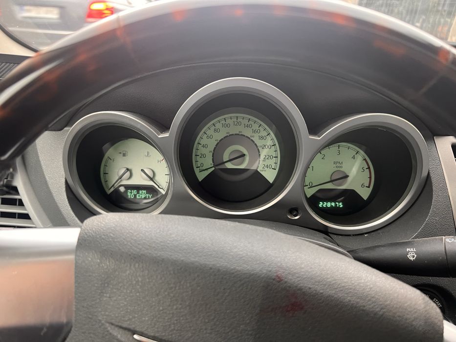 Chrysler Sebring 1.9TDi 2009 cruise control trapa