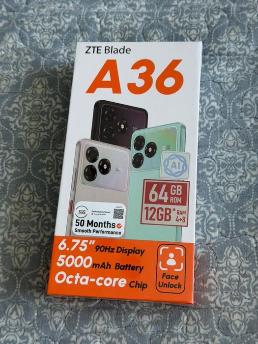 ZTE blade A36 новый
