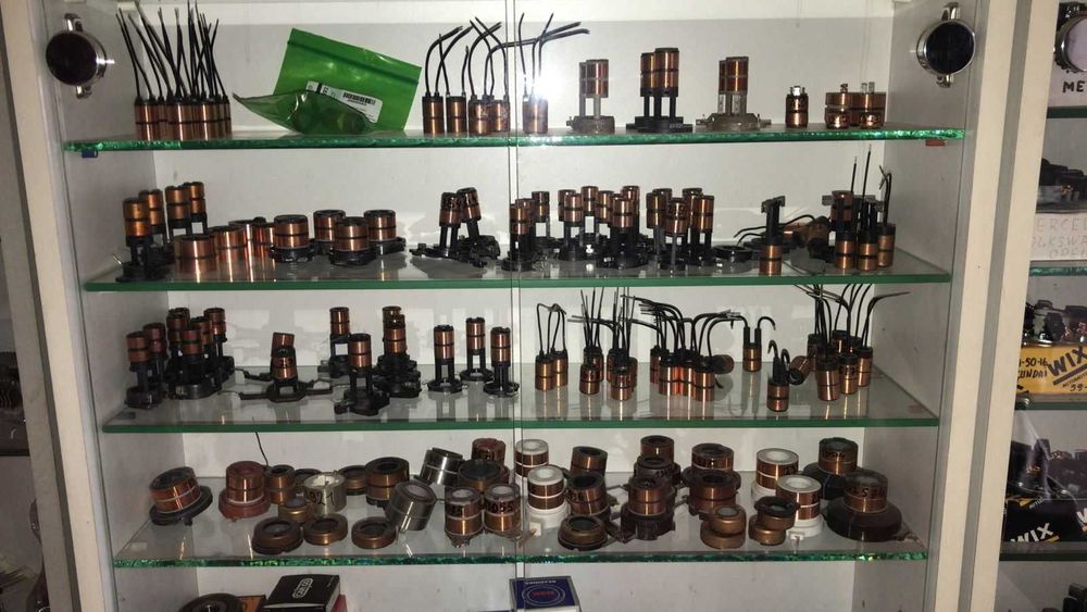 запчасти на генератор и стартер.