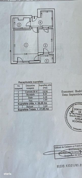 Militari Garsonieră Decomandata 42 mp premium, complex 20TH RESIDENCE