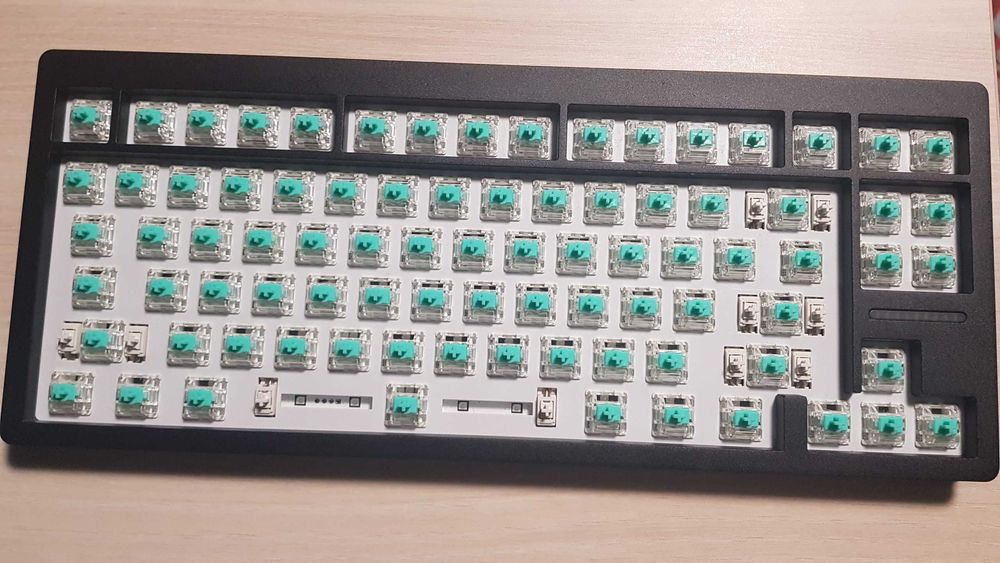 Wooting 80HE Black Zinc Alloy Case