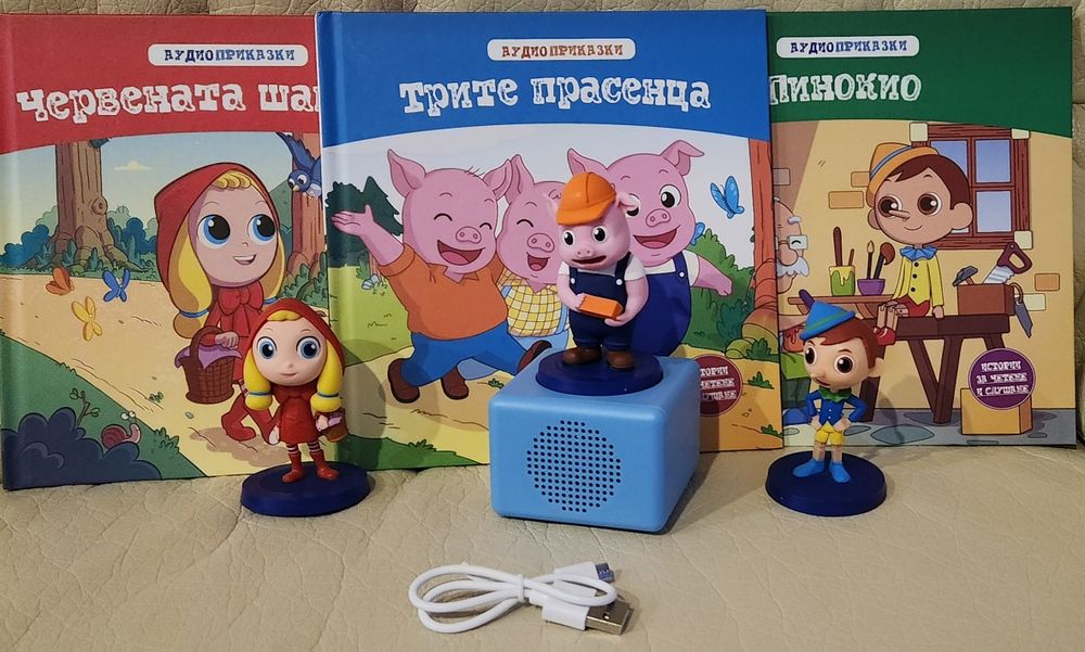Аудио колонка и приказки