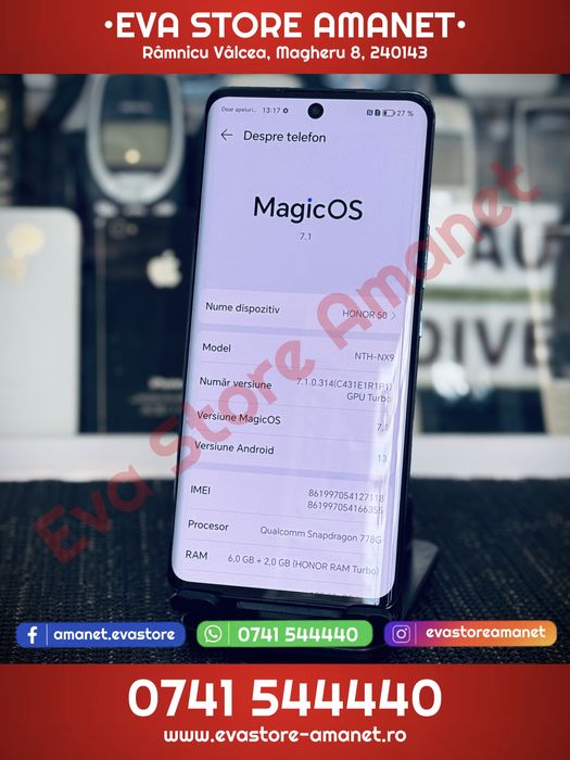 HONOR 50 Emerald Green 128GB 6GB RAM Dual SIM