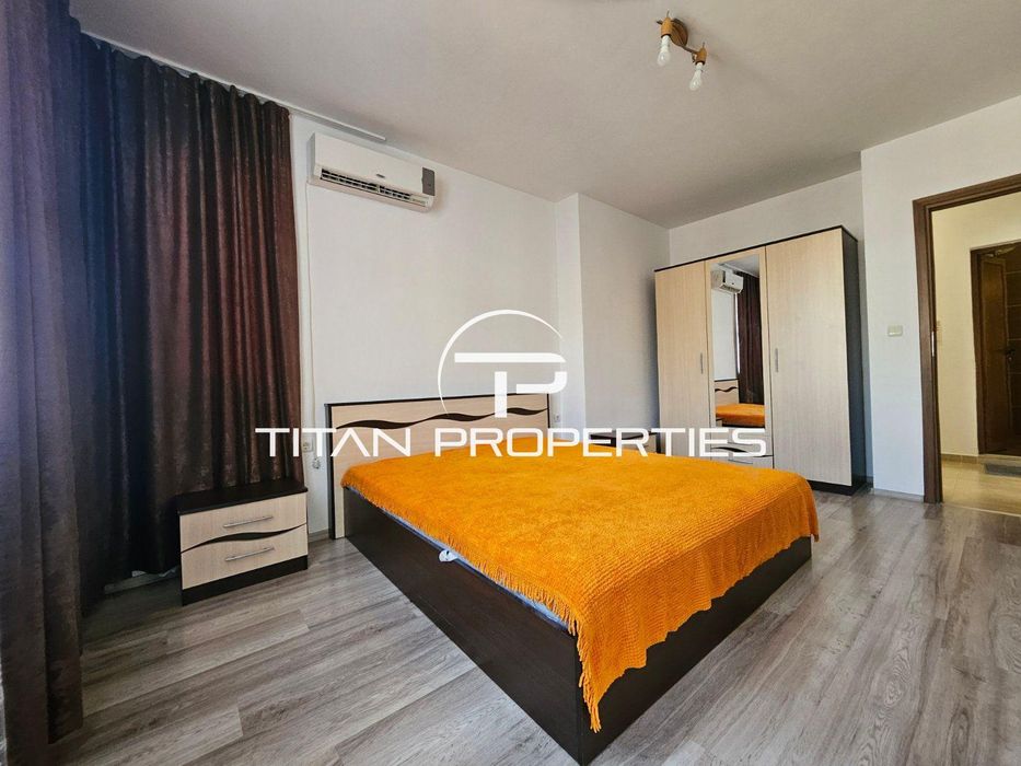 Двустаен, под наем, ж.к Лазур с включено паркомясто