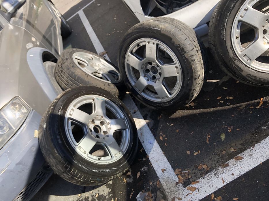 Двойни лети джанти за ауди А6 Алрод 215/55 R 17