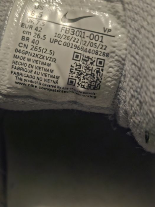 Nike uptempo mărimea 42