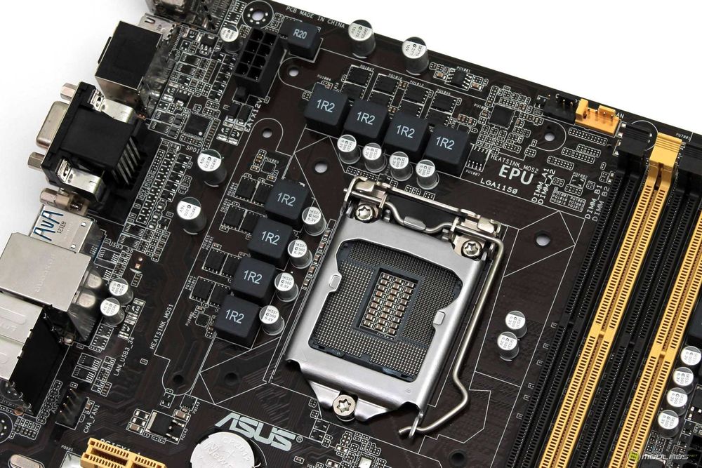 ASUS Z87 A DDR3 1150 soket holati ideal + Garantiya