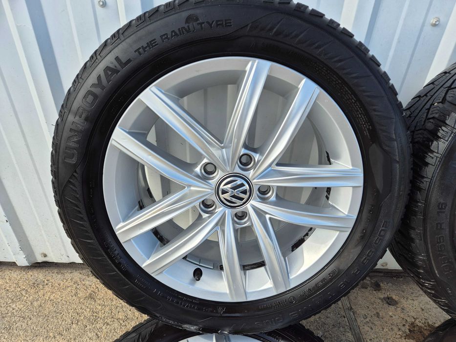 Jante / Roti Aliaj Originale cu Anvelope  VW Golf 7 R16