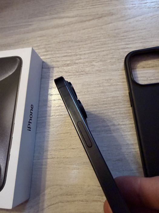 iPhone 15 PRO 256 GB - Black Titanium, Neverlock, Fullbox, 10/10