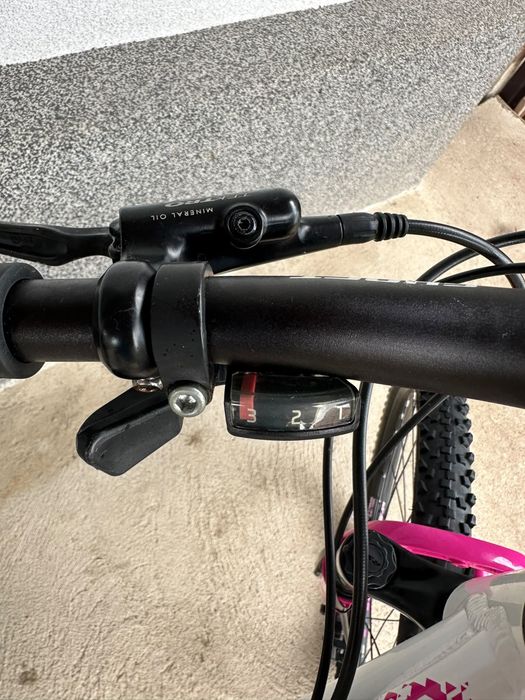 Bicicletă GHOST 24" - Frâne Hidraulice Mineral Oil, Schimbătoare Shimano, Furcă Sport