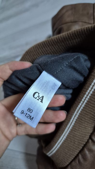 Geaca piele baietei, marimea 80