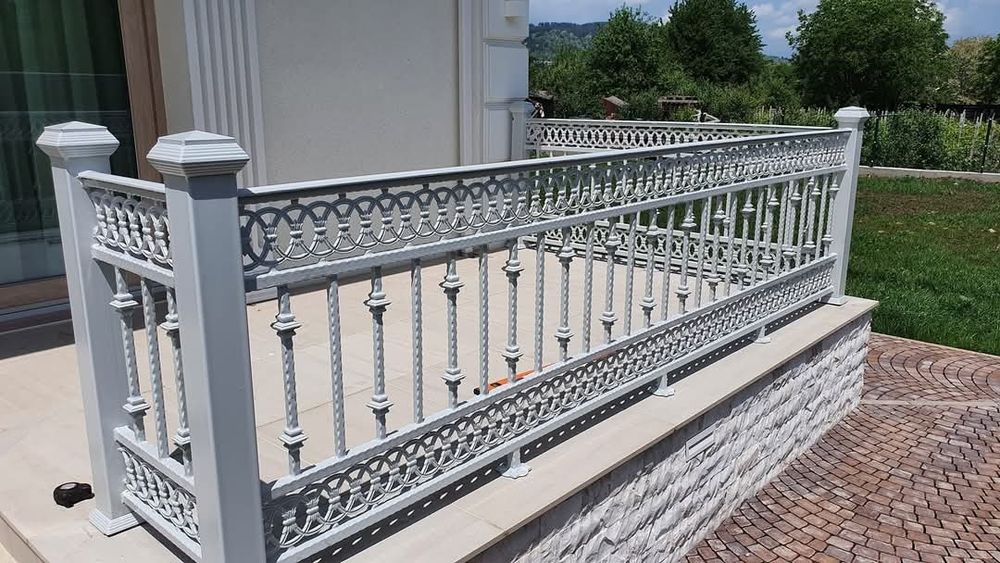Balustrada din fier forjat unicat