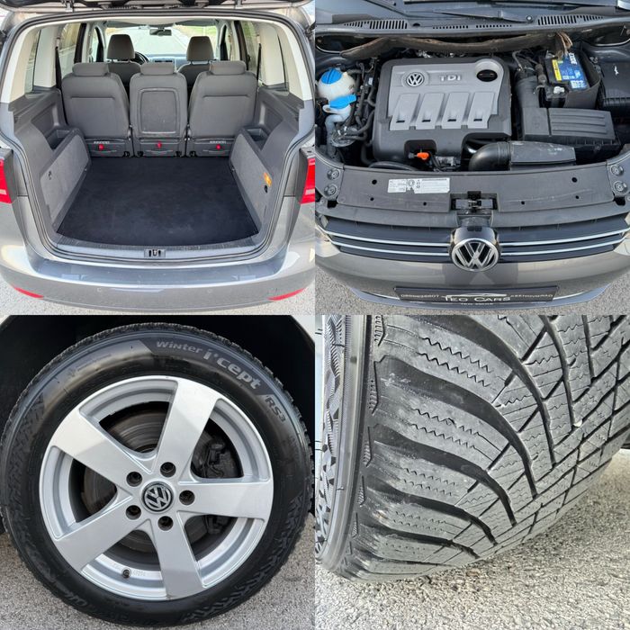 VW Touran 2.0 TDI 140к.с AVTOMAT / NAVI / PANO