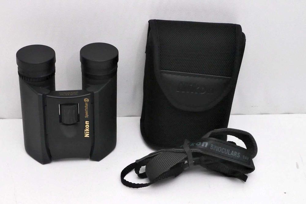 Компактен бинокъл Nikon Sportstar EX 10x25 (Водоустойчив) – Пълен комплект!