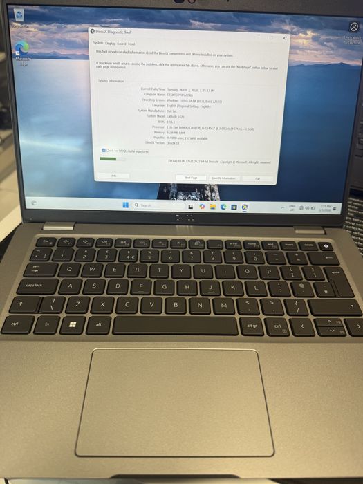 Dell Latitude 5420 i5 16GB 256GB SSD Nou nefolosit baterie 100%