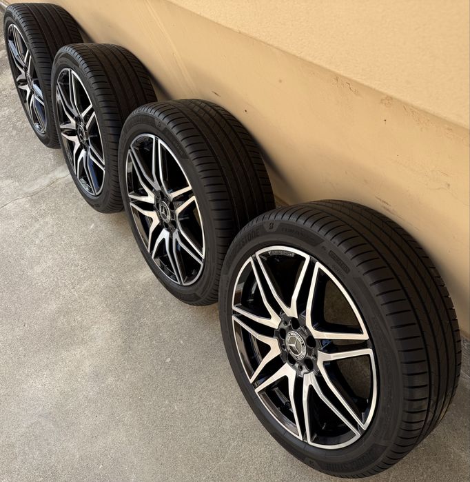 Оригинални джанти Мерцедес V класа W447 Mercedes 63AMG Maybach Brabus В класа Вито Виано Vito Viano Marco Polo W639 5X112 гуми ДОТ 2024 245/45R19 bbs