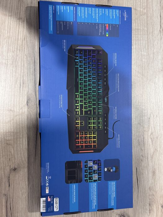 Tastatura gaming Hama uRage Exodus 700 iluminare RGB