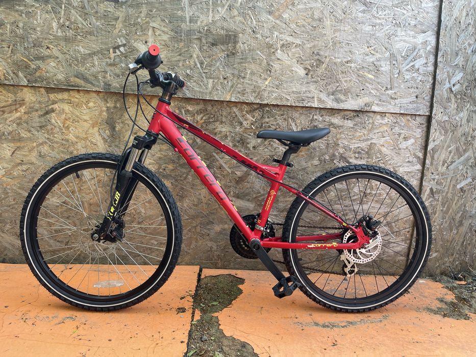 Bicicleta carrera blast frane pe disc roti 24” cadru aluminiu