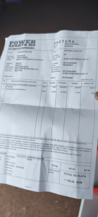 Cutie față Segway  Noua 1000 lei fix