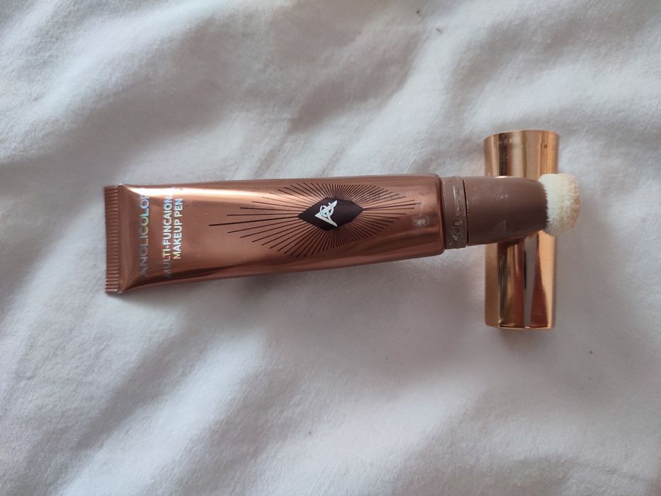 Iluminator facial Angefarge, reflectorizant, auriu natural, 12 ml