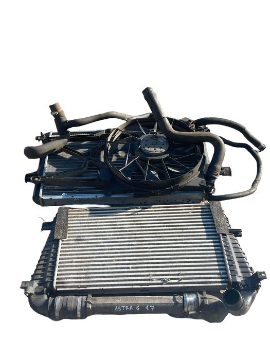 Ansamblu Radiatoare Cu Ventilatoare Complet Opel Astra G F48_, F08_, T